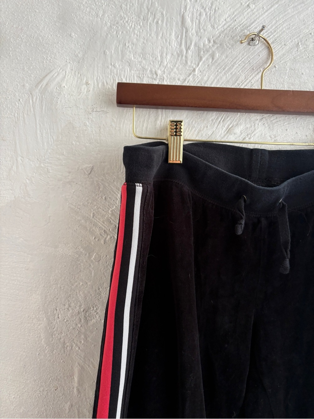 vintage FILA velour wide-leg flare track pants - Picture 2 of 7